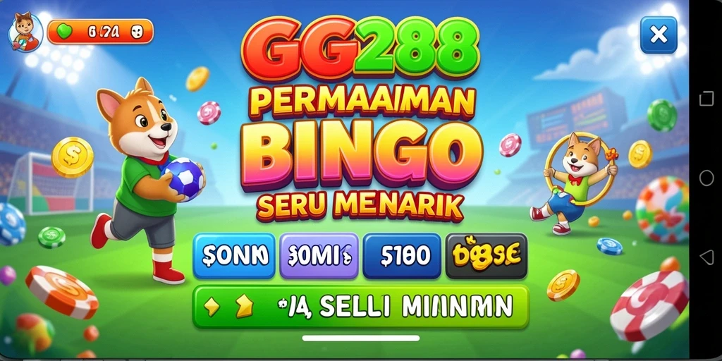 Screenshot gameplay GG288 menampilkan suasana seru saat permainan Bingo berlangsung.