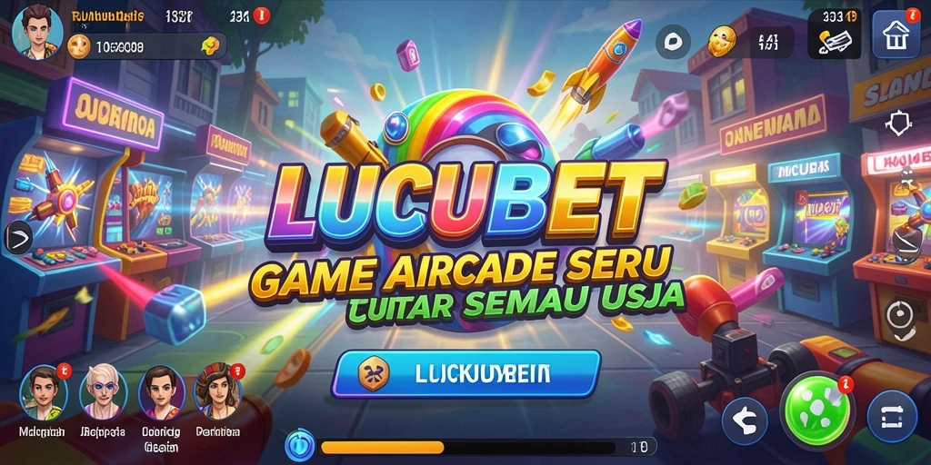 Screenshot LUCUBET menampilkan gameplay Arcade yang seru dan beraksi.