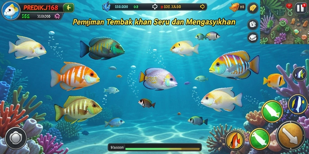 Gameplay seru Tembak Ikan di PREDIKSI168.