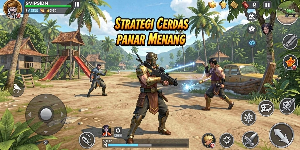 Tampilan menarik dari gameplay SVIPSIDN yang penuh strategi.